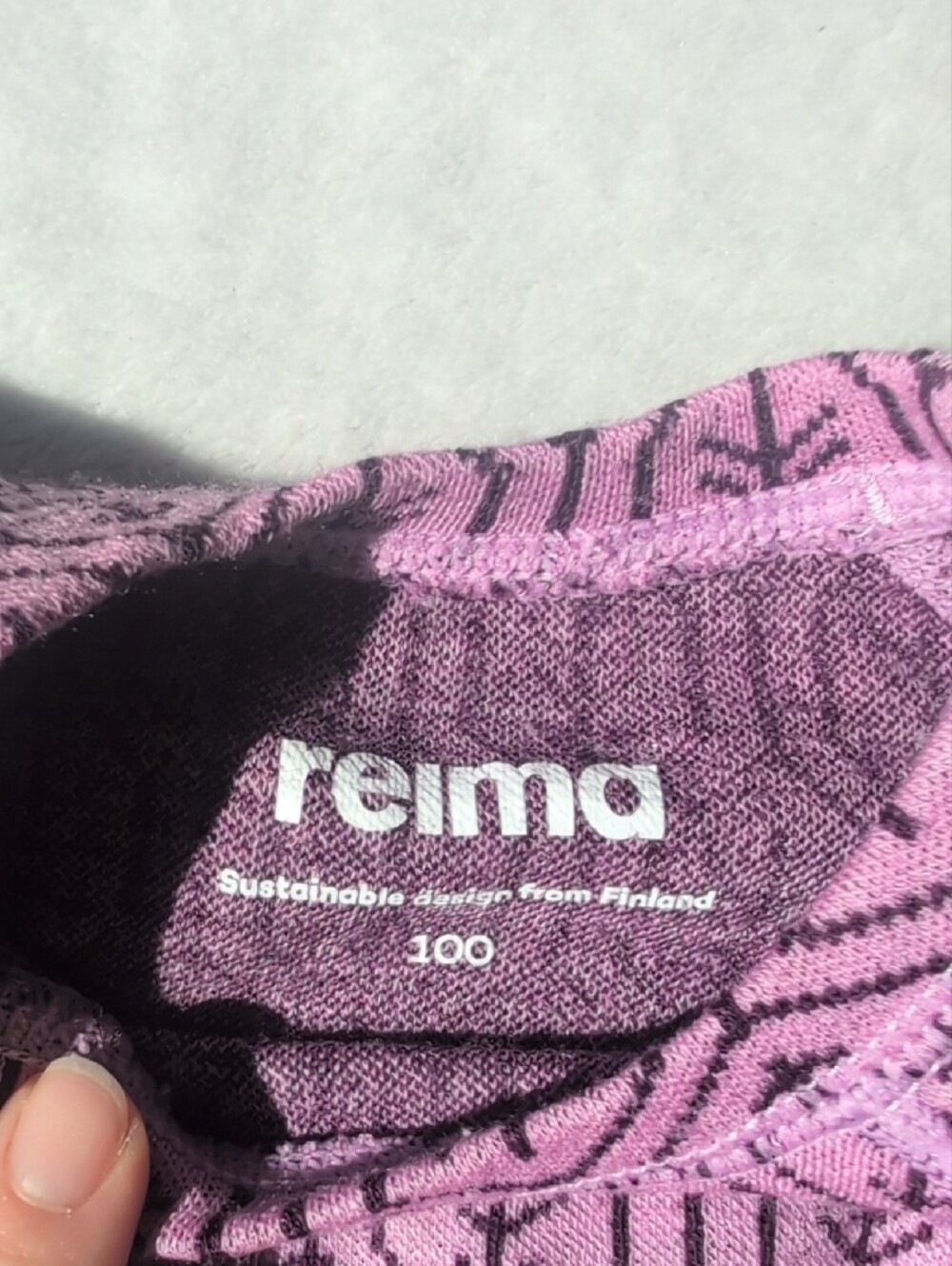 Kids’s Reima wool Base-Layer Set - Picture 4 of 9